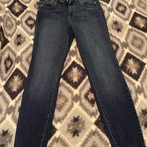 Buffalo high rise skinny jeans